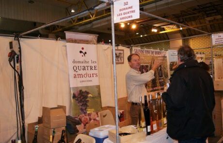 stand Salon du vin et des gourmets arles lions club
